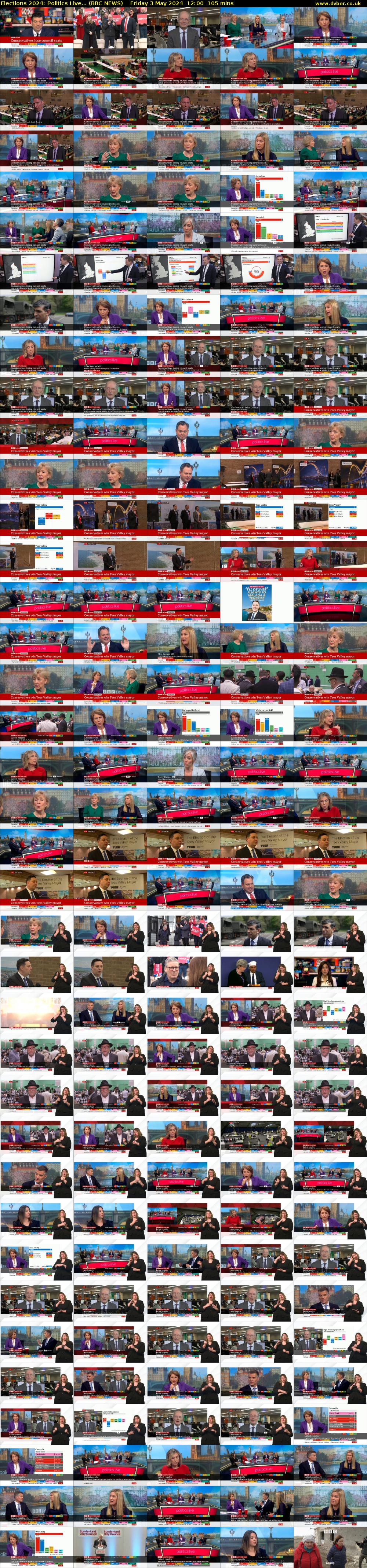 Elections 2024: Politics Live... (BBC NEWS) Friday 3 May 2024 12:00 - 13:45