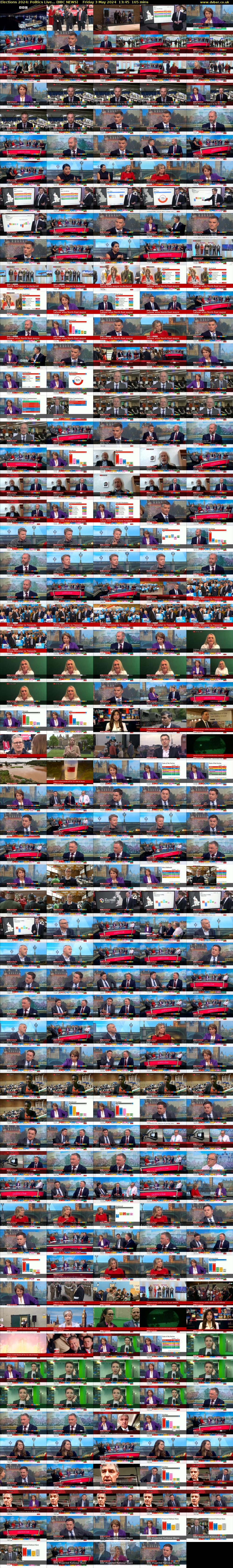 Elections 2024: Politics Live... (BBC NEWS) Friday 3 May 2024 13:45 - 16:30
