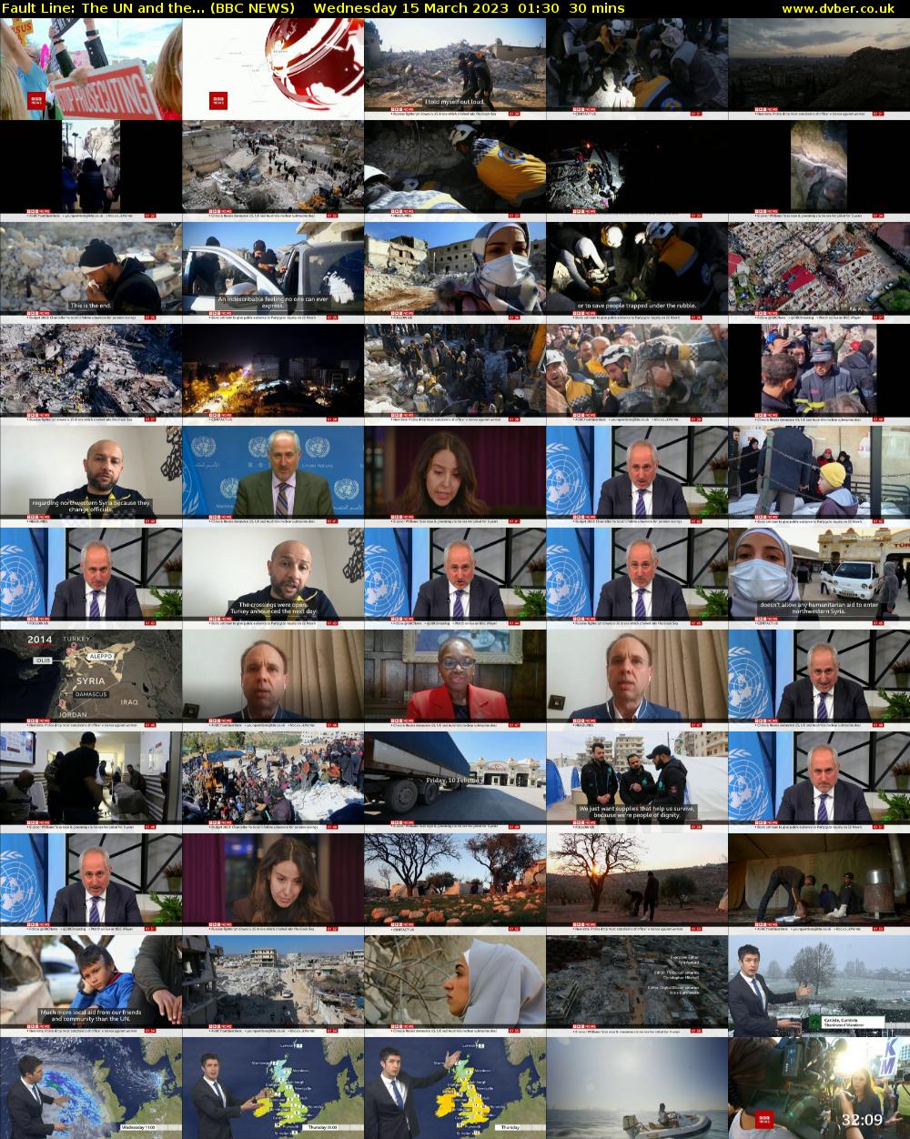 Fault Line: The UN and the... (BBC NEWS) Wednesday 15 March 2023 01:30 - 02:00