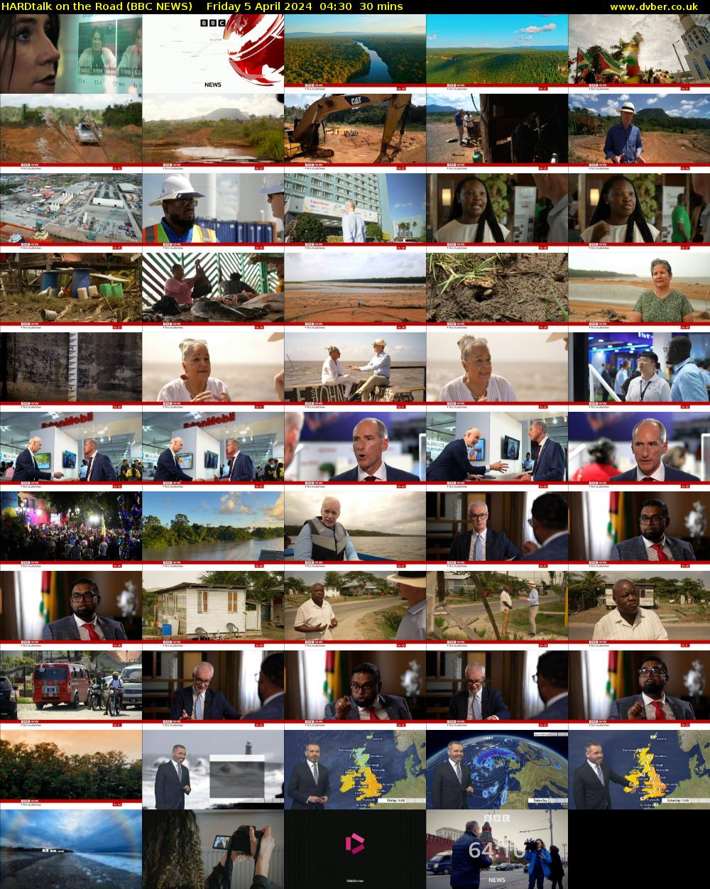 HARDtalk on the Road (BBC NEWS) Friday 5 April 2024 04:30 - 05:00