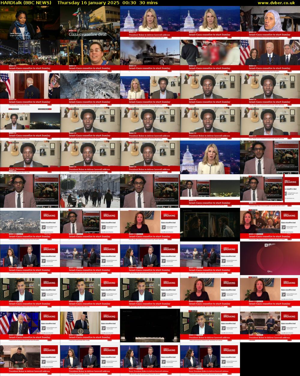 HARDtalk (BBC NEWS) Thursday 16 January 2025 00:30 - 01:00