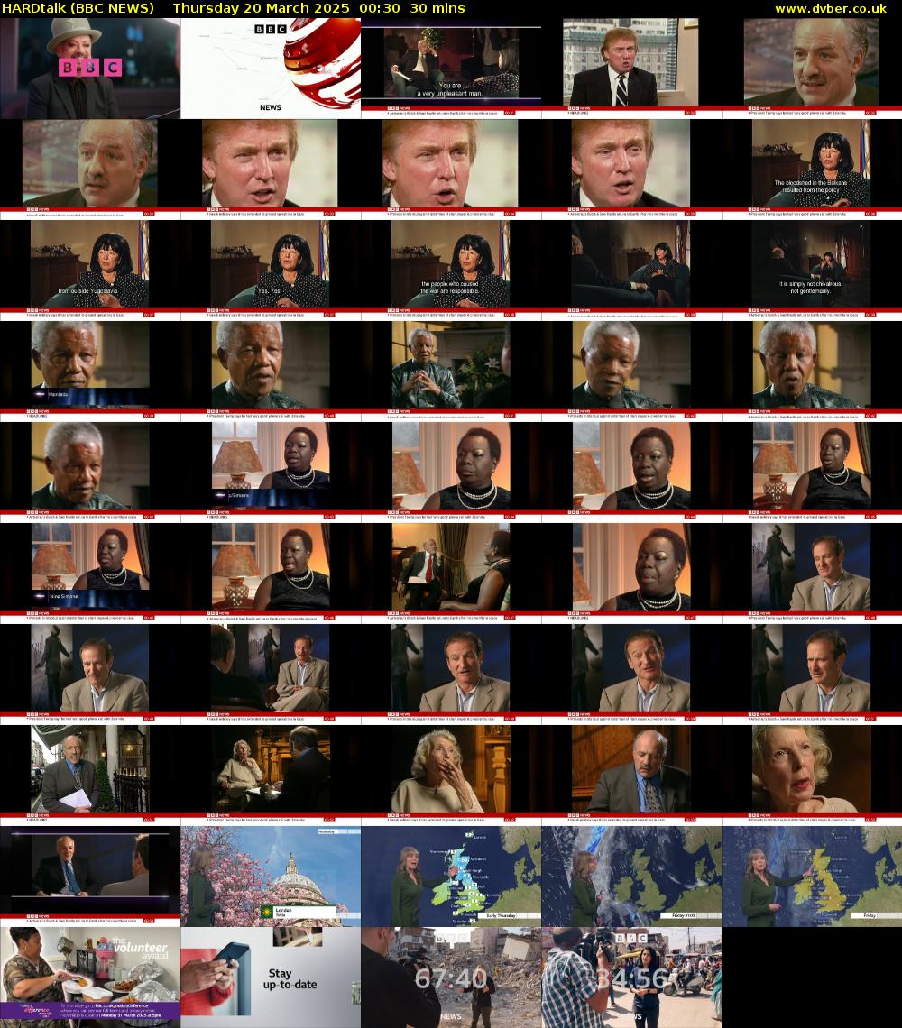 HARDtalk (BBC NEWS) Thursday 20 March 2025 00:30 - 01:00