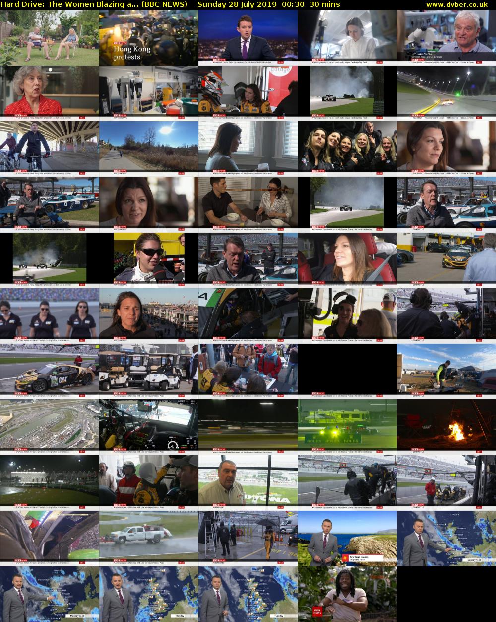 Hard Drive: The Women Blazing a... (BBC NEWS) Sunday 28 July 2019 00:30 - 01:00