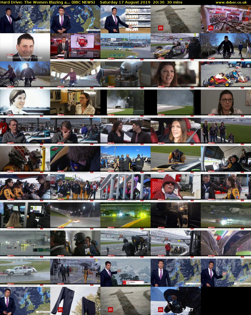 Hard Drive: The Women Blazing a... (BBC NEWS) Saturday 17 August 2019 20:30 - 21:00