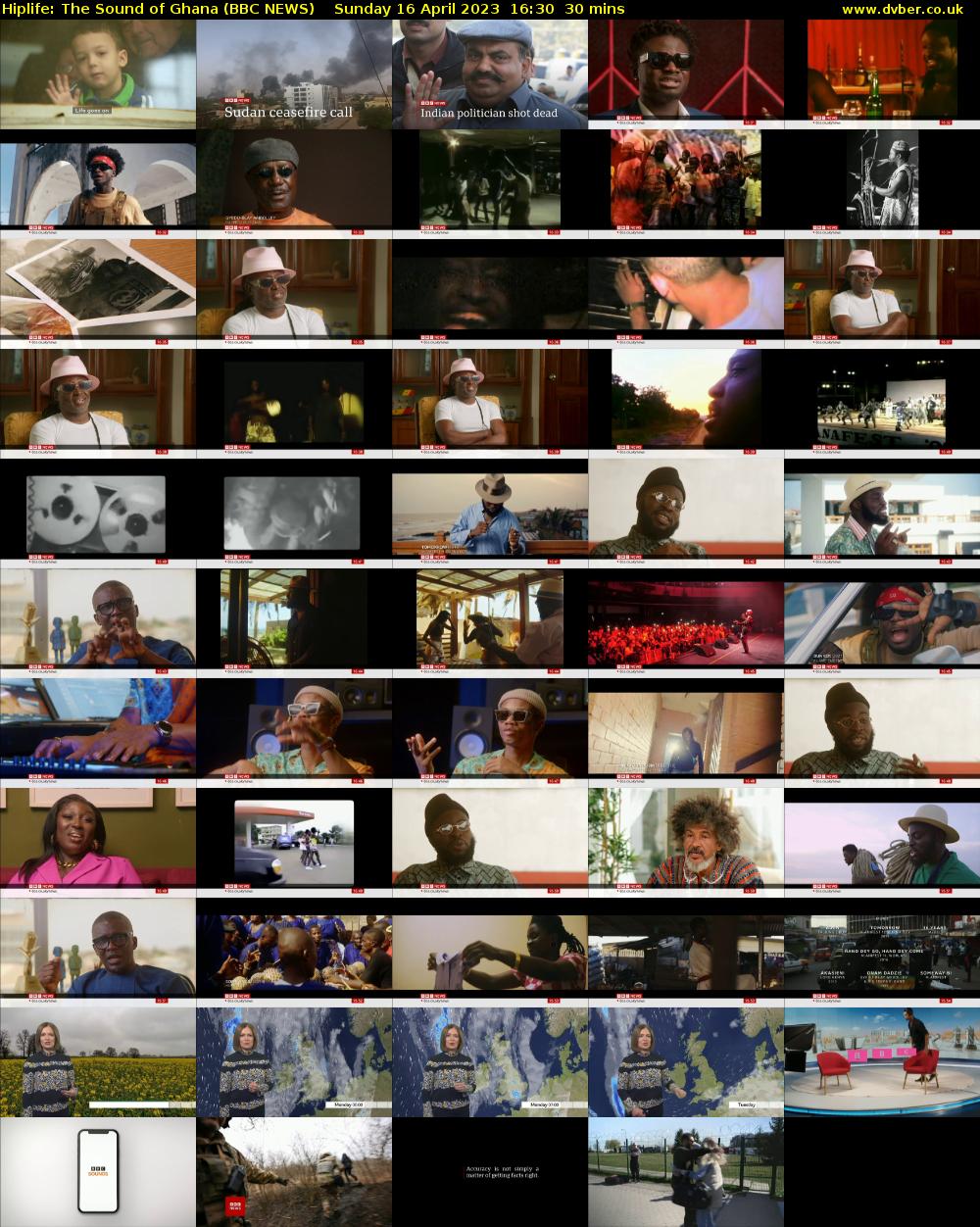 Hiplife: The Sound of Ghana (BBC NEWS) Sunday 16 April 2023 16:30 - 17:00