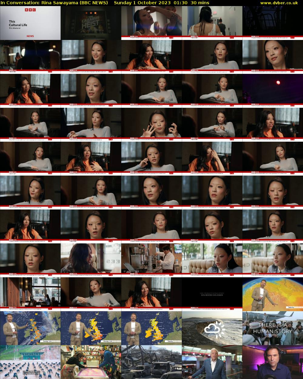 In Conversation: Rina Sawayama (BBC NEWS) Sunday 1 October 2023 01:30 - 02:00
