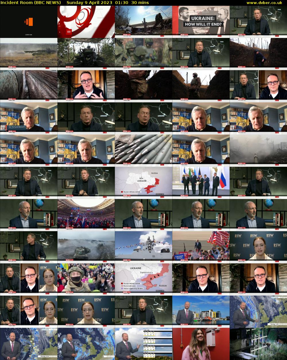 Incident Room (BBC NEWS) Sunday 9 April 2023 01:30 - 02:00