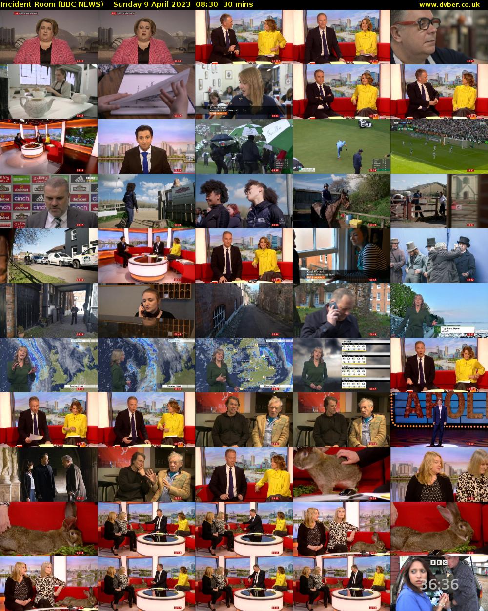 Incident Room (BBC NEWS) Sunday 9 April 2023 08:30 - 09:00