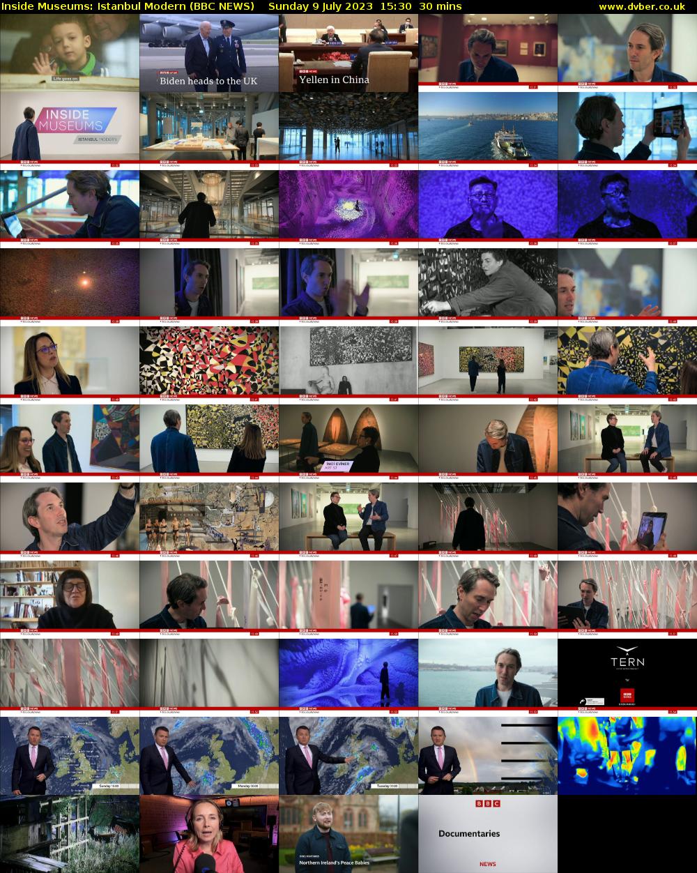 Inside Museums: Istanbul Modern (BBC NEWS) Sunday 9 July 2023 15:30 - 16:00