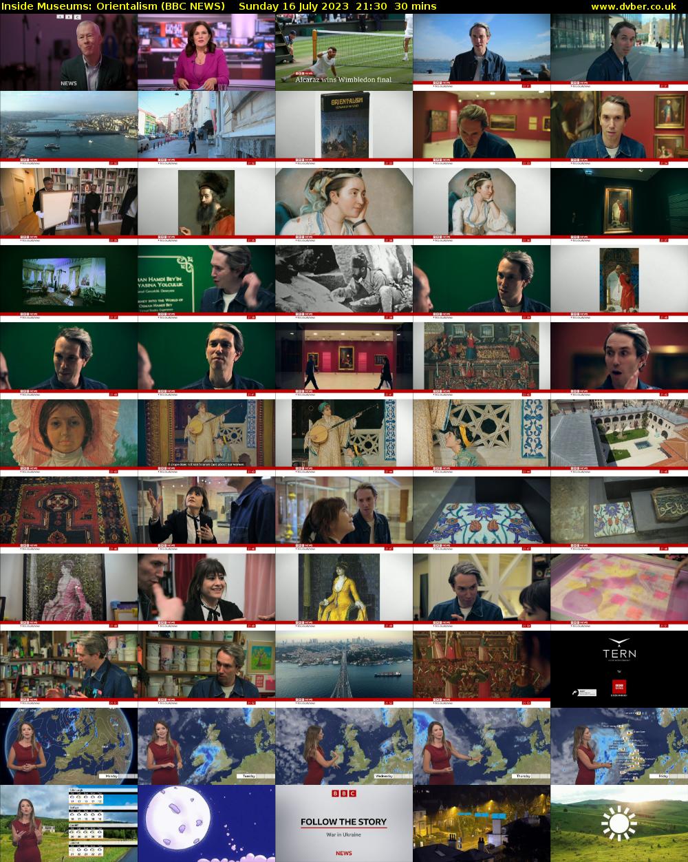 Inside Museums: Orientalism (BBC NEWS) Sunday 16 July 2023 21:30 - 22:00