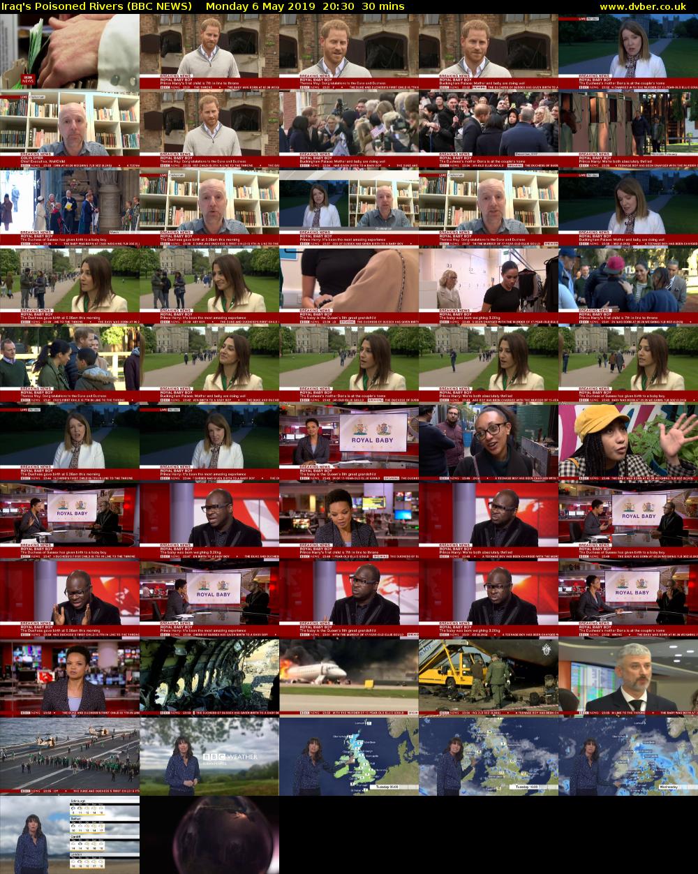 Iraq's Poisoned Rivers (BBC NEWS) Monday 6 May 2019 20:30 - 21:00