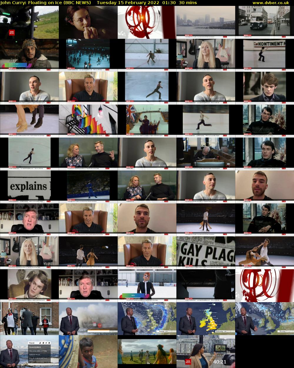 John Curry: Floating on Ice (BBC NEWS) Tuesday 15 February 2022 01:30 - 02:00