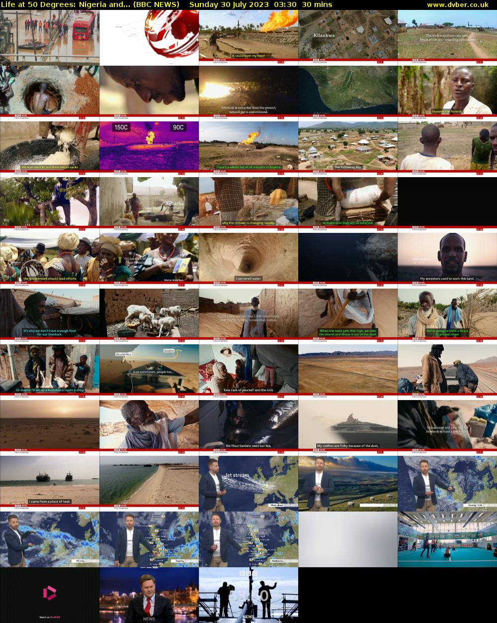 Life at 50 Degrees: Nigeria and... (BBC NEWS) Sunday 30 July 2023 03:30 - 04:00