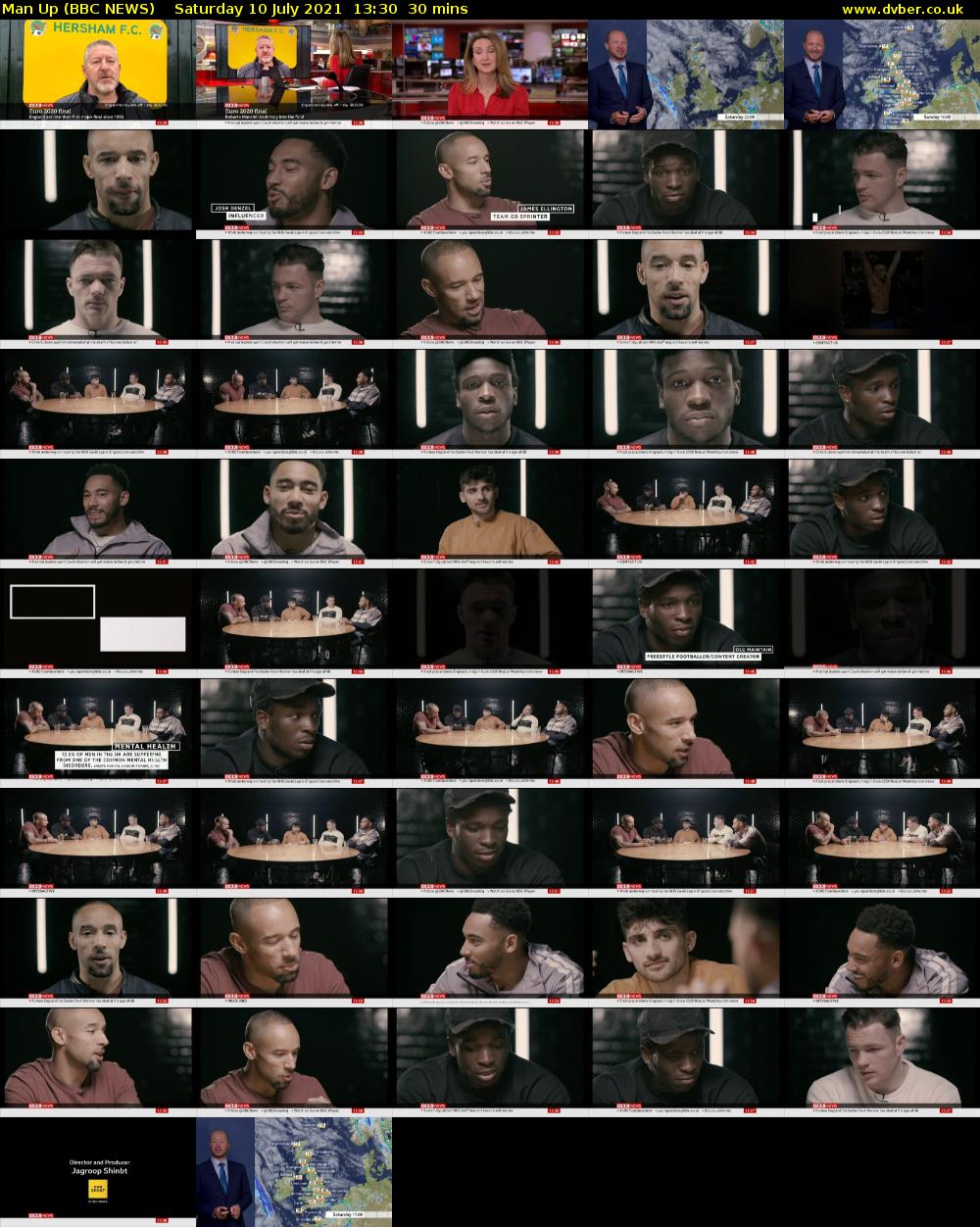 Man Up (BBC NEWS) Saturday 10 July 2021 13:30 - 14:00