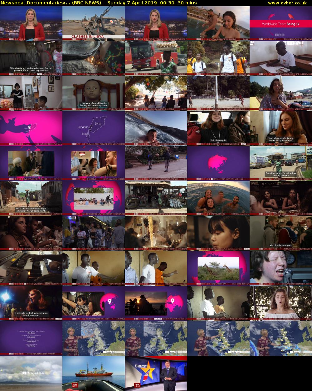 Newsbeat Documentaries:... (BBC NEWS) Sunday 7 April 2019 00:30 - 01:00