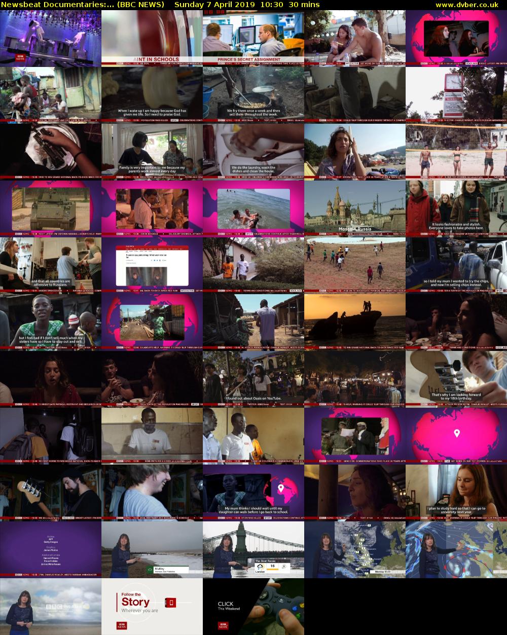 Newsbeat Documentaries:... (BBC NEWS) Sunday 7 April 2019 10:30 - 11:00