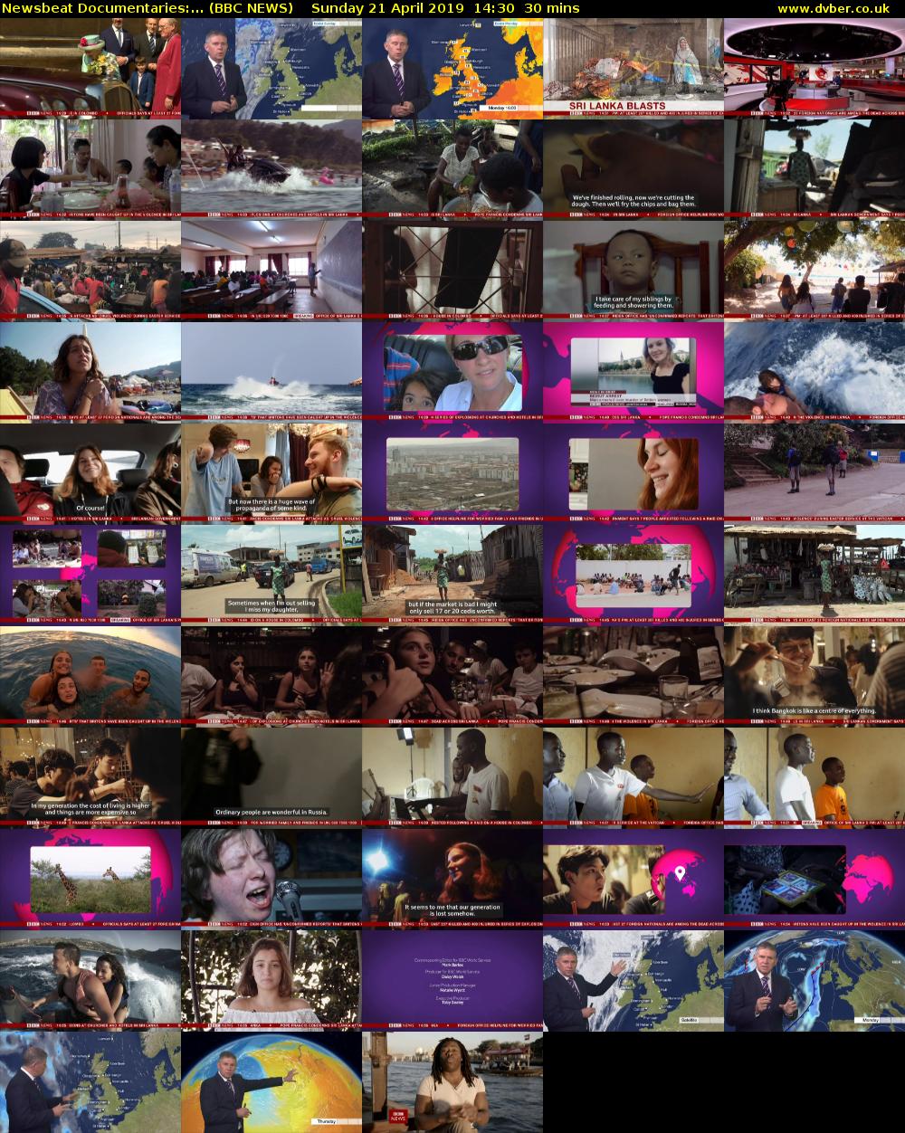 Newsbeat Documentaries:... (BBC NEWS) Sunday 21 April 2019 14:30 - 15:00