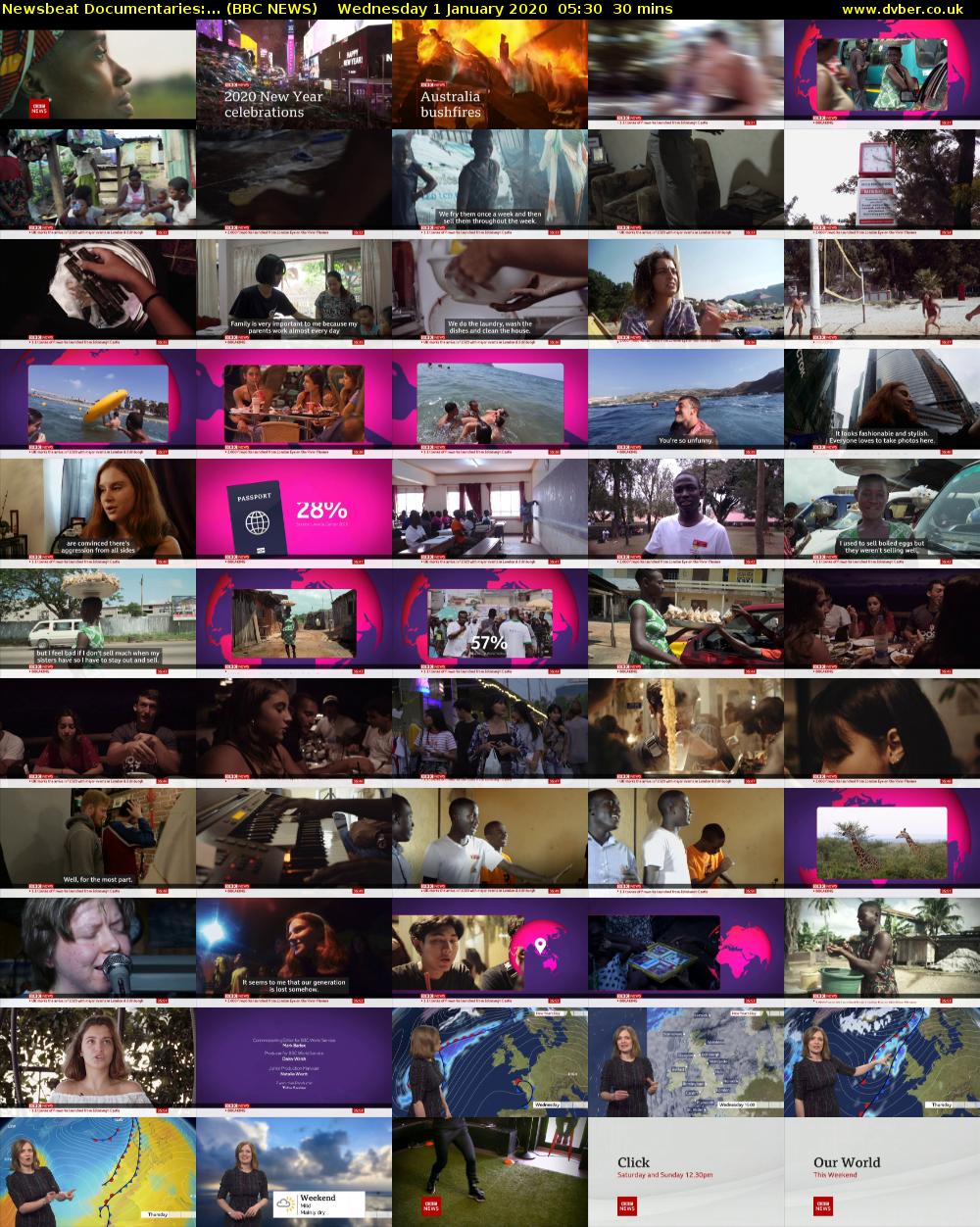 Newsbeat Documentaries:... (BBC NEWS) Wednesday 1 January 2020 05:30 - 06:00