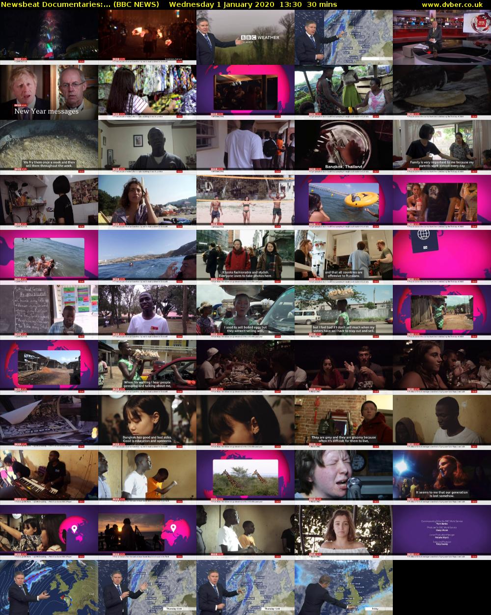 Newsbeat Documentaries:... (BBC NEWS) Wednesday 1 January 2020 13:30 - 14:00
