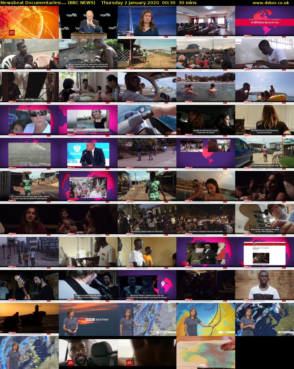 Newsbeat Documentaries:... (BBC NEWS) Thursday 2 January 2020 00:30 - 01:00