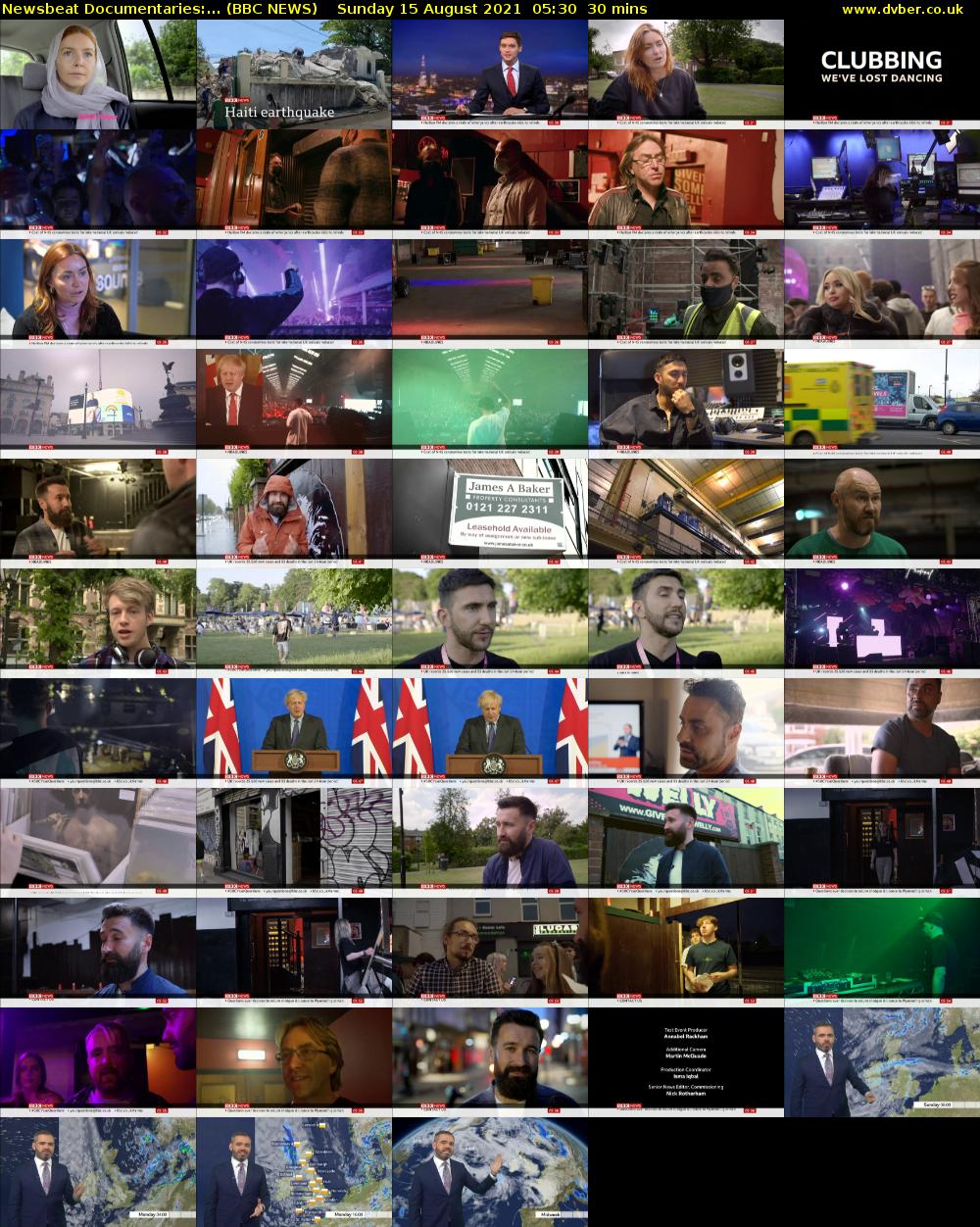 Newsbeat Documentaries:... (BBC NEWS) Sunday 15 August 2021 05:30 - 06:00