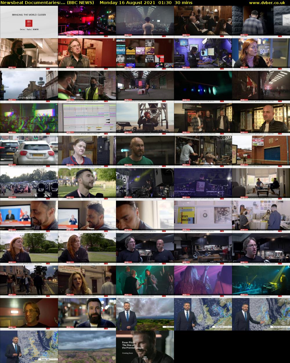 Newsbeat Documentaries:... (BBC NEWS) Monday 16 August 2021 01:30 - 02:00