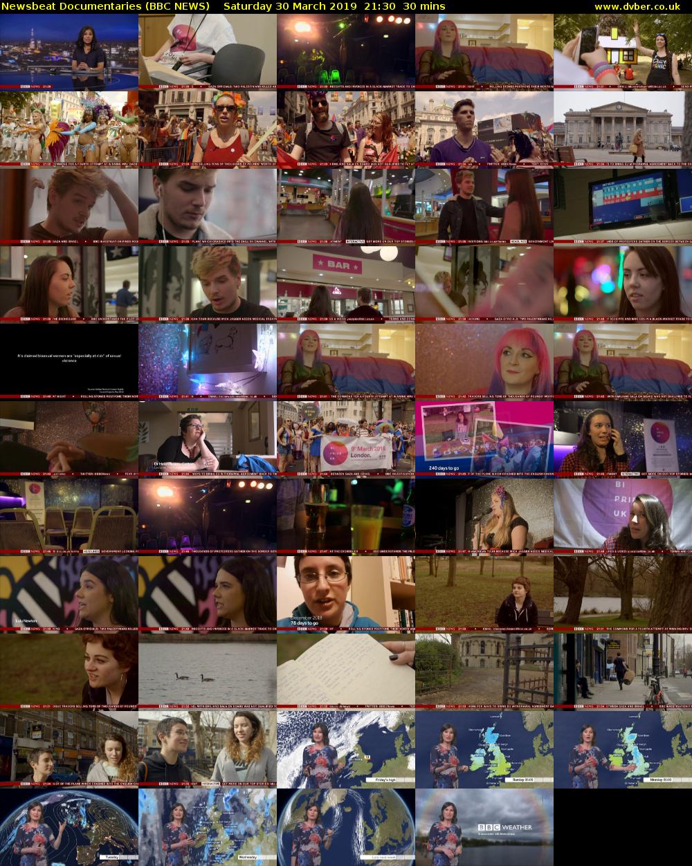 Newsbeat Documentaries (BBC NEWS) Saturday 30 March 2019 21:30 - 22:00
