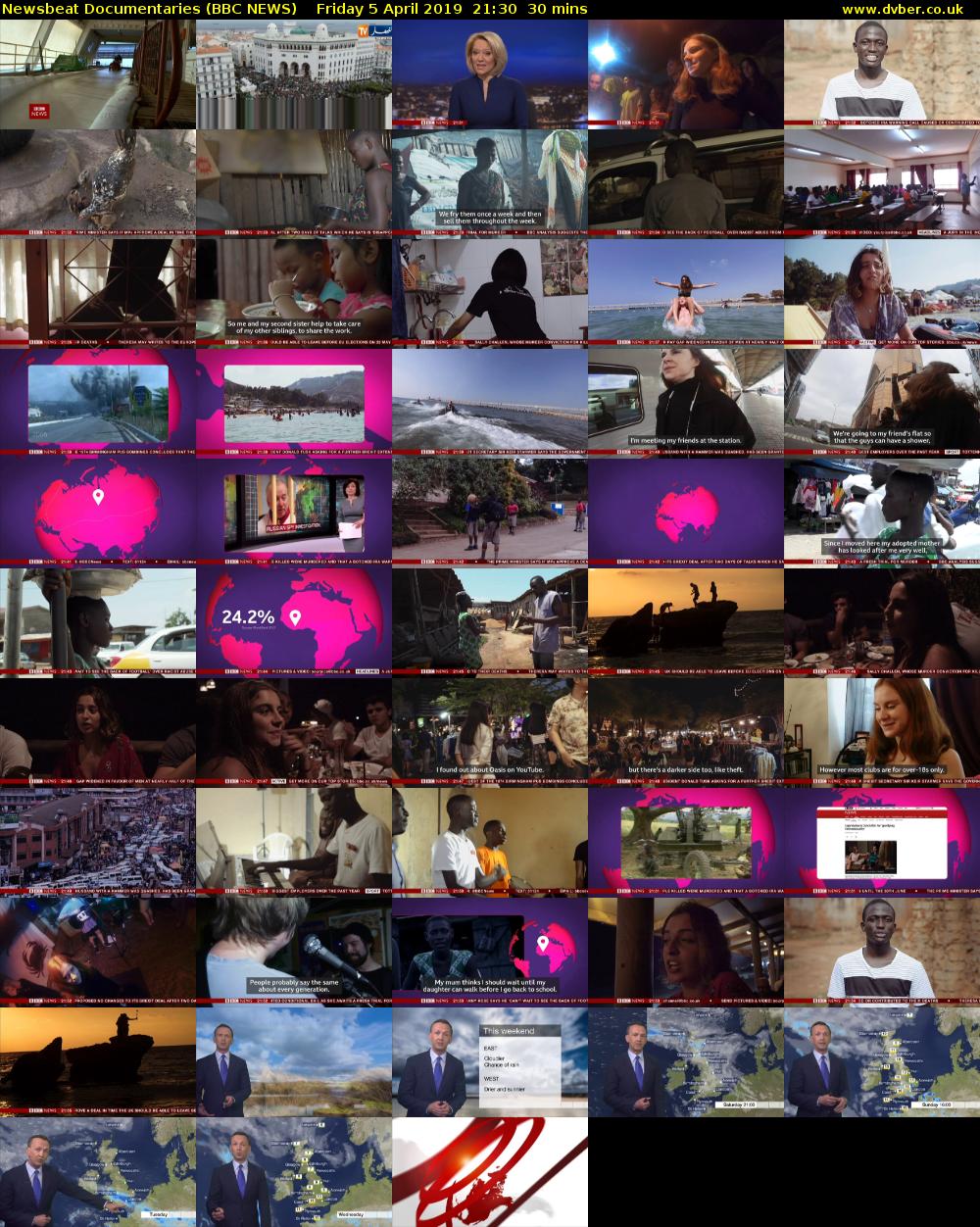Newsbeat Documentaries (BBC NEWS) Friday 5 April 2019 21:30 - 22:00