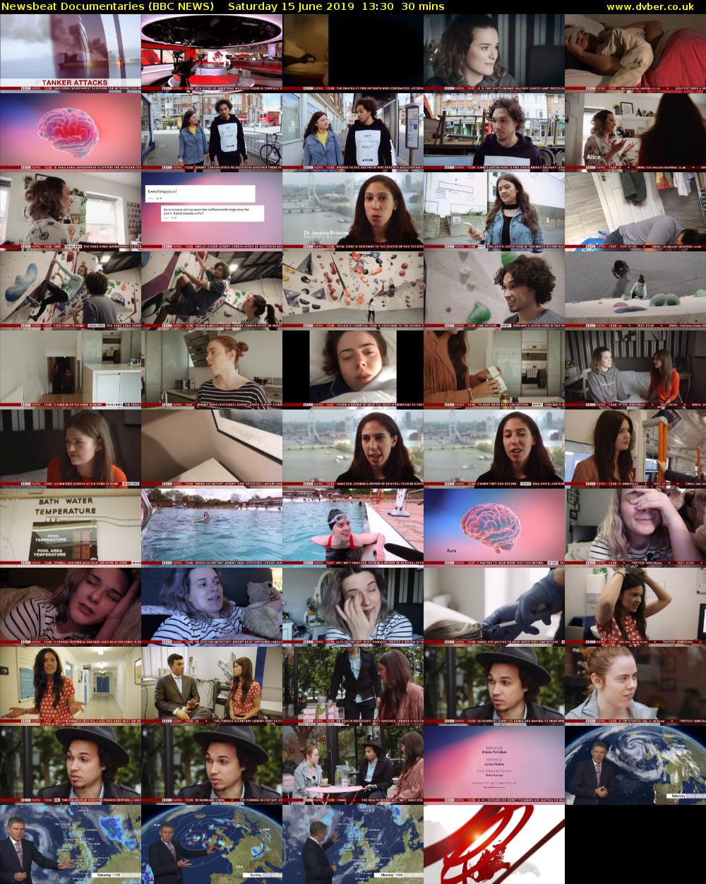 Newsbeat Documentaries (BBC NEWS) Saturday 15 June 2019 13:30 - 14:00