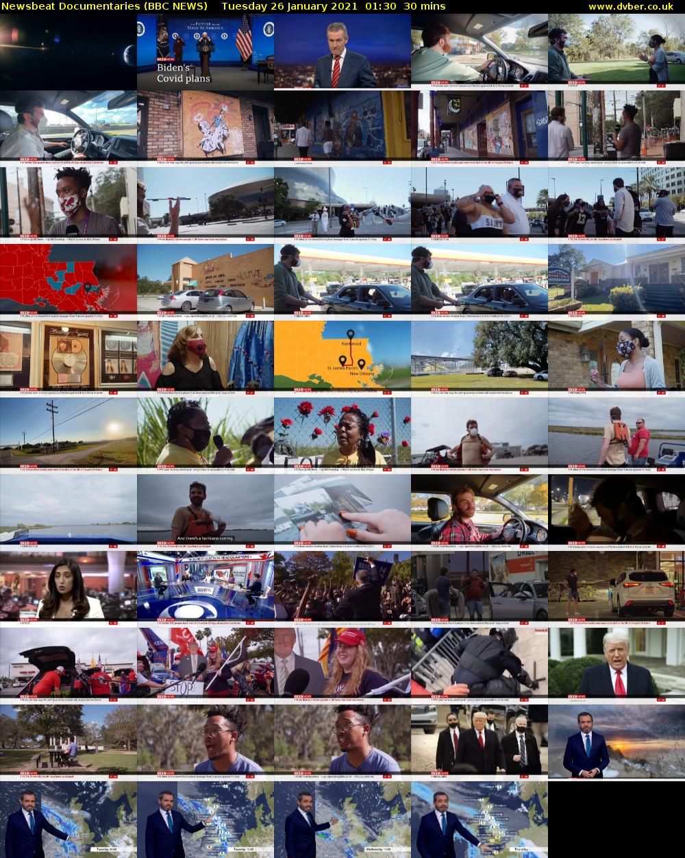 Newsbeat Documentaries (BBC NEWS) Tuesday 26 January 2021 01:30 - 02:00