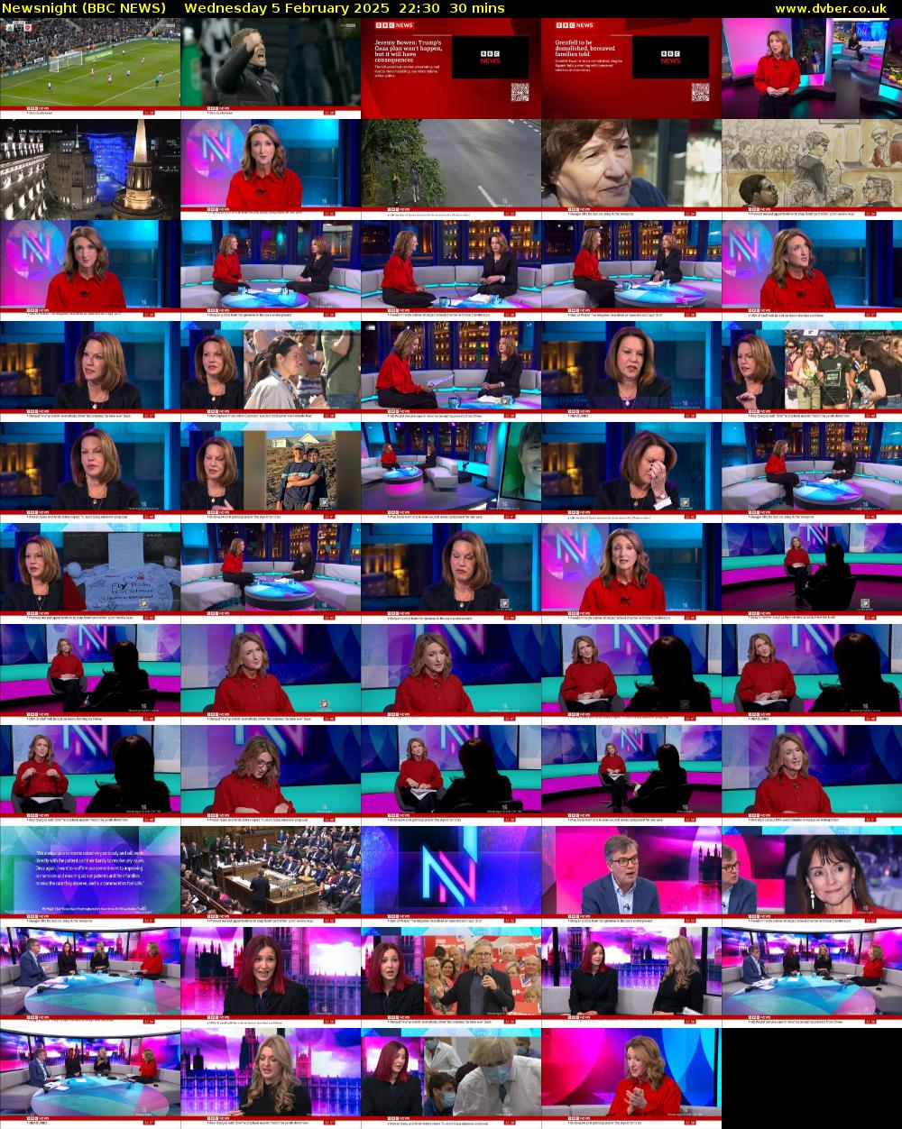 Newsnight (BBC NEWS) Wednesday 5 February 2025 22:30 - 23:00