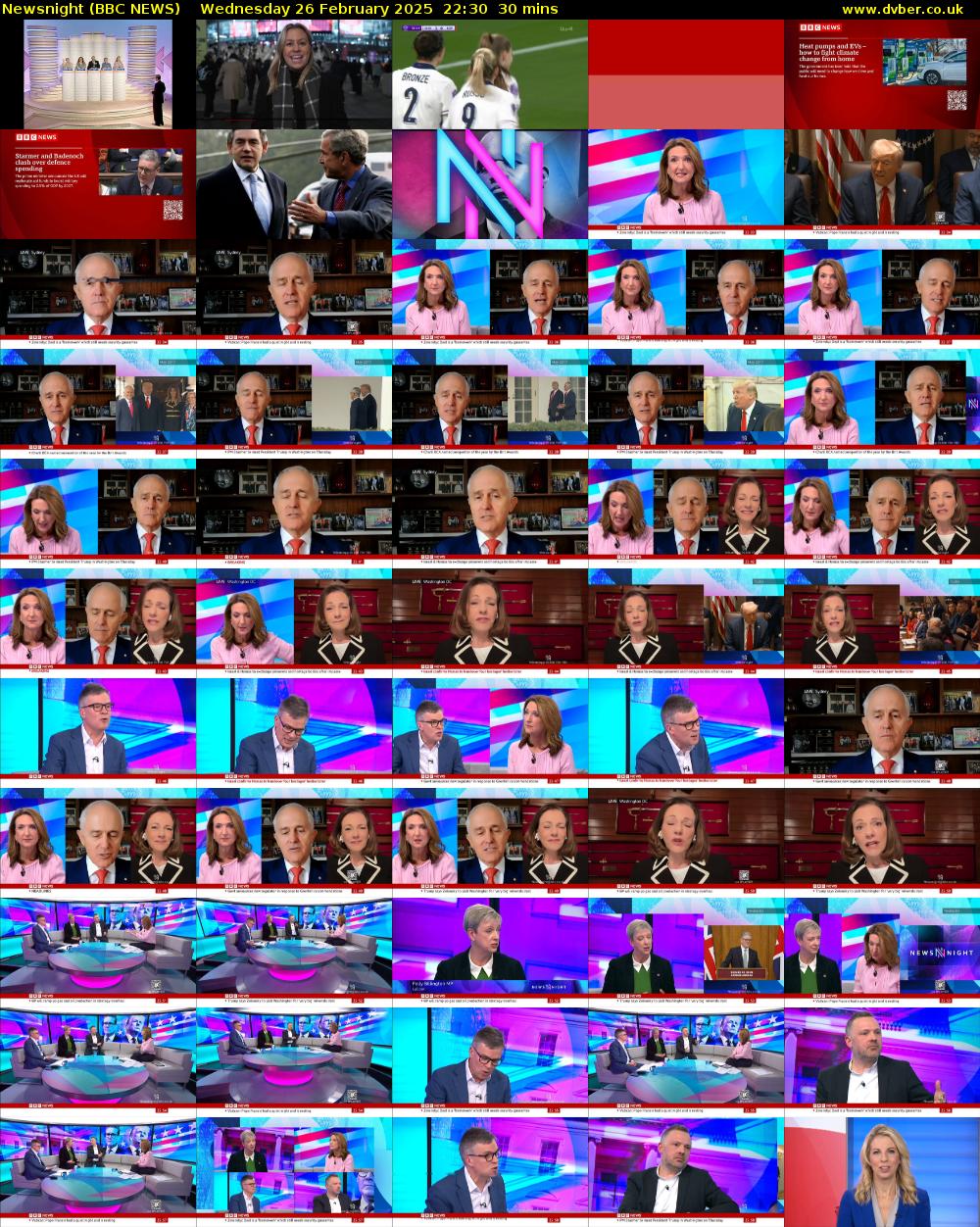 Newsnight (BBC NEWS) Wednesday 26 February 2025 22:30 - 23:00