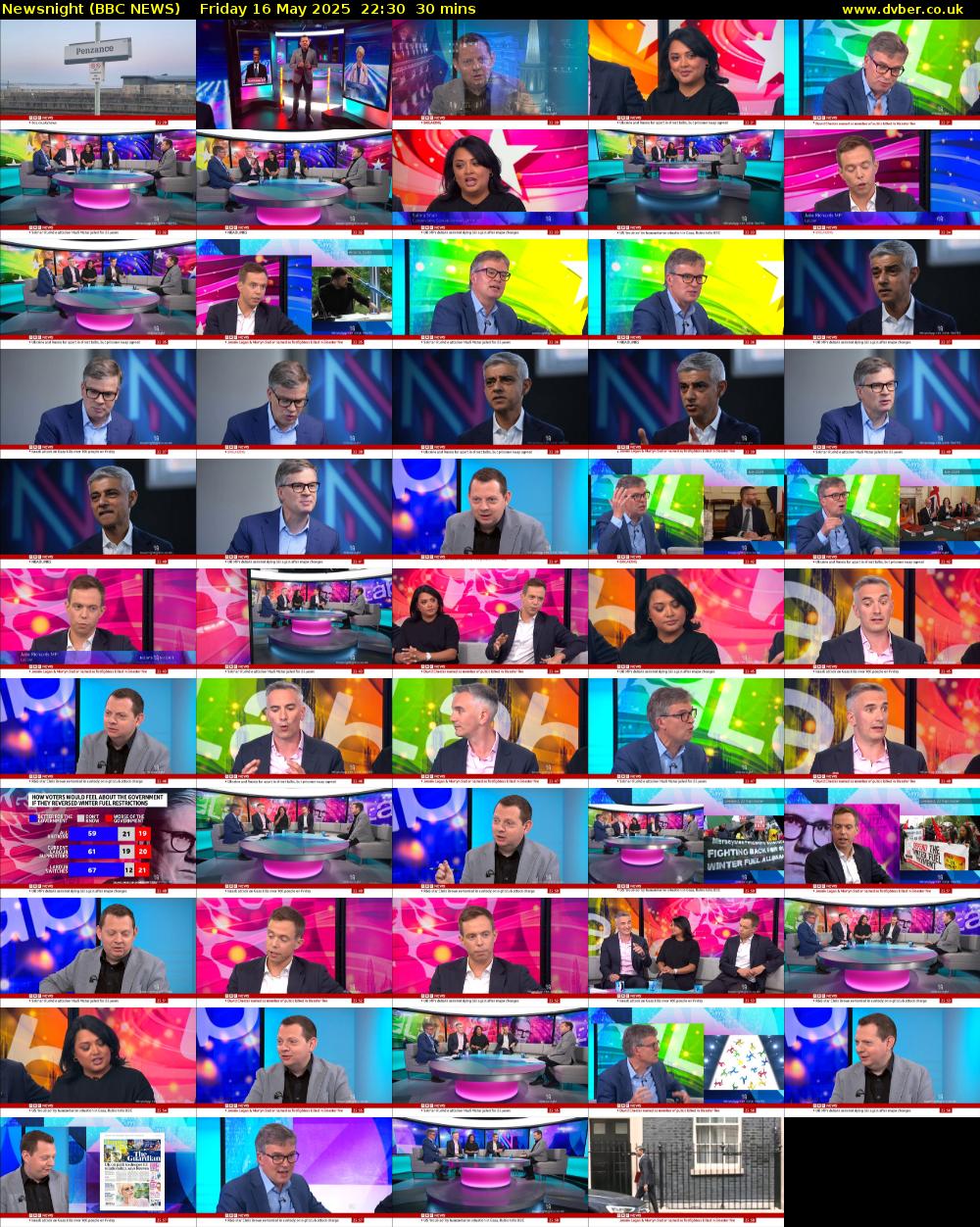 Newsnight (BBC NEWS) Friday 16 May 2025 22:30 - 23:00