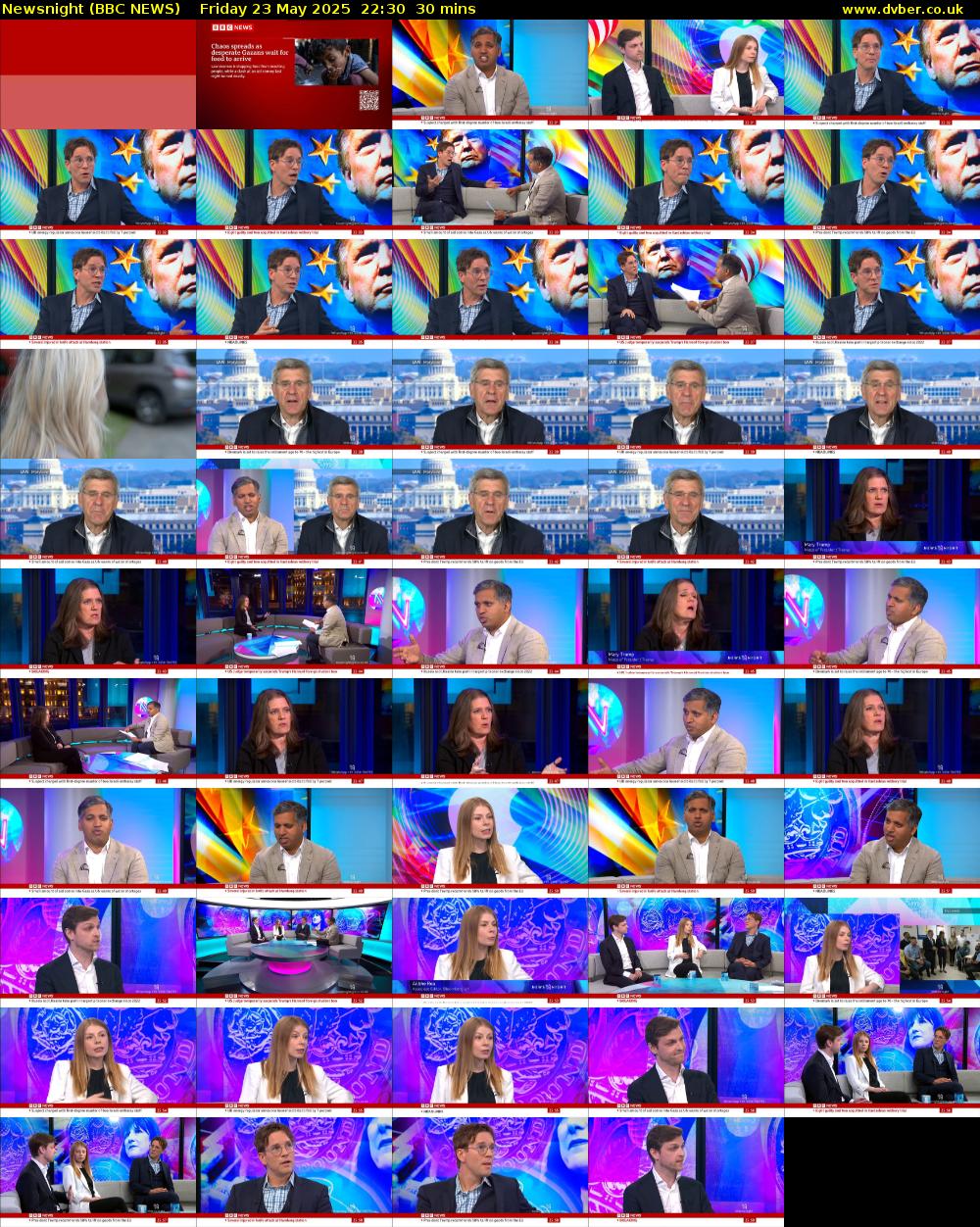 Newsnight (BBC NEWS) Friday 23 May 2025 22:30 - 23:00