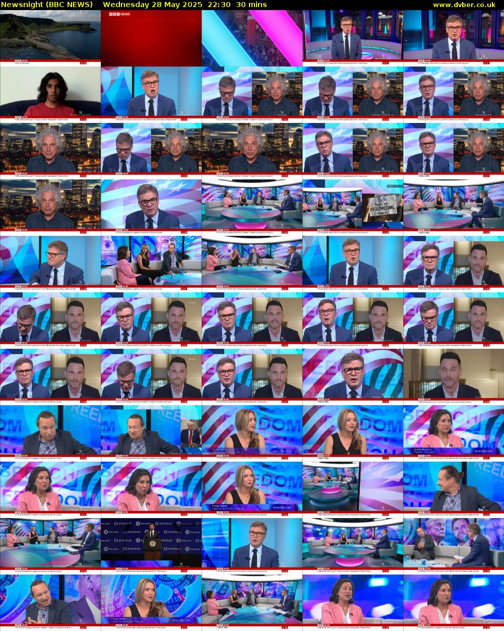 Newsnight (BBC NEWS) Wednesday 28 May 2025 22:30 - 23:00