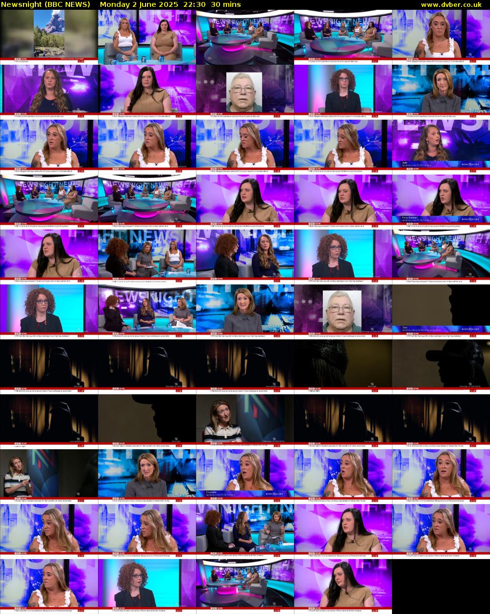 Newsnight (BBC NEWS) Monday 2 June 2025 22:30 - 23:00