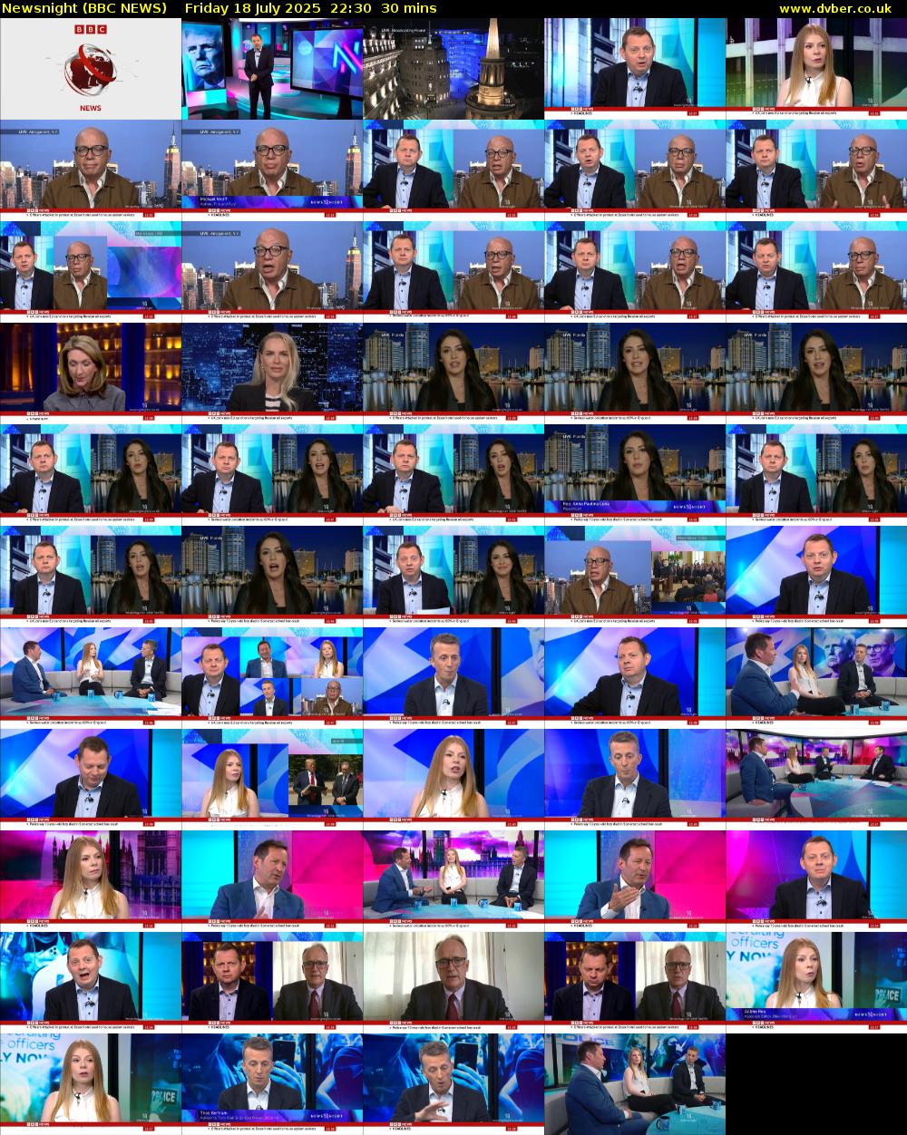 Newsnight (BBC NEWS) Friday 18 July 2025 22:30 - 23:00