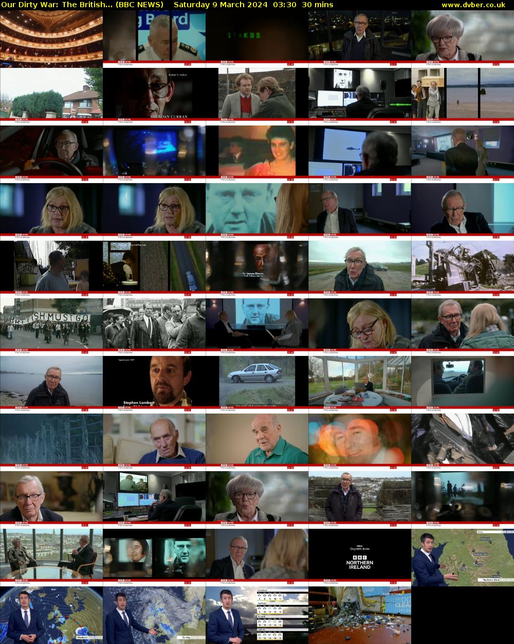 Our Dirty War: The British... (BBC NEWS) Saturday 9 March 2024 03:30 - 04:00