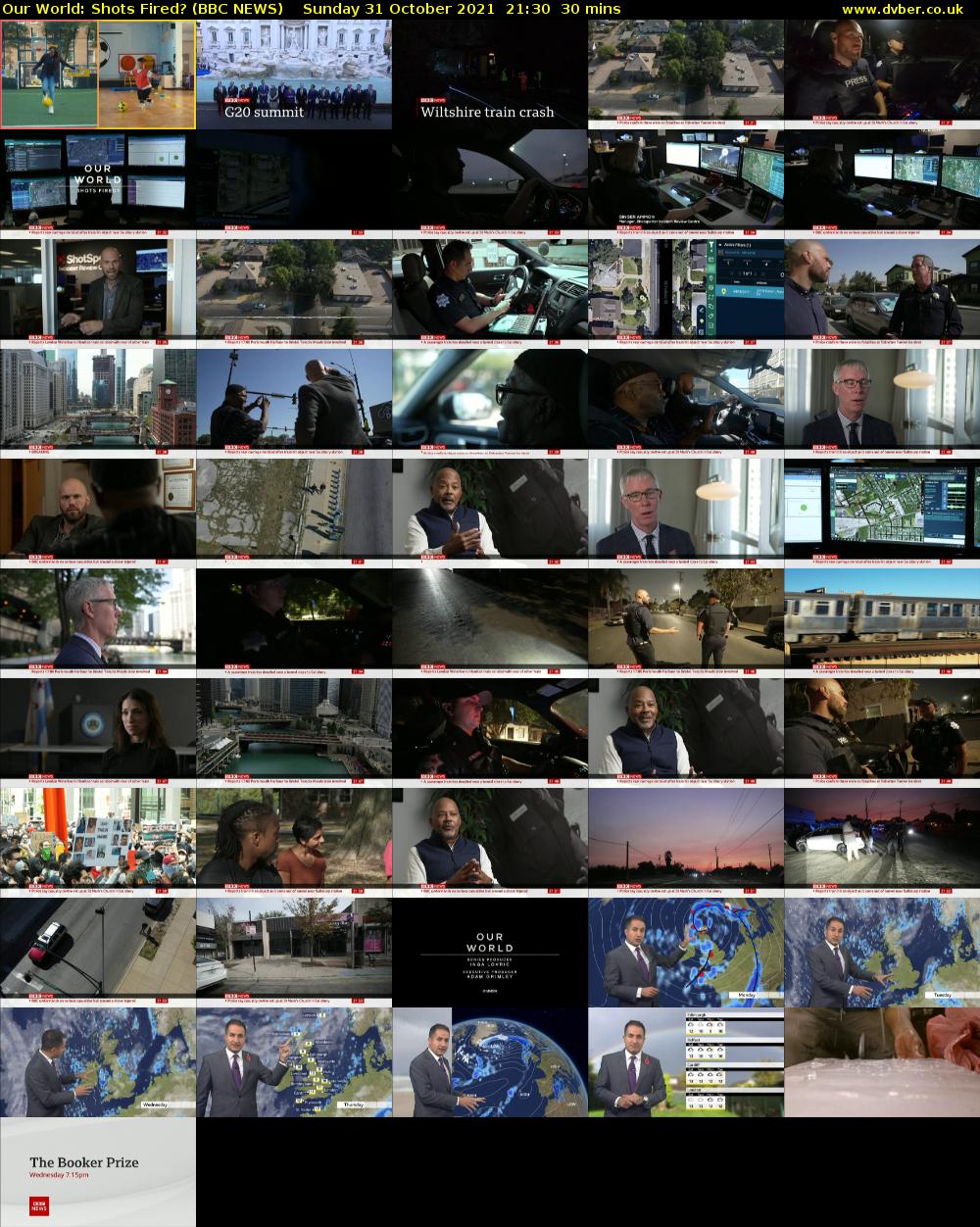 Our World: Shots Fired? (BBC NEWS) Sunday 31 October 2021 21:30 - 22:00