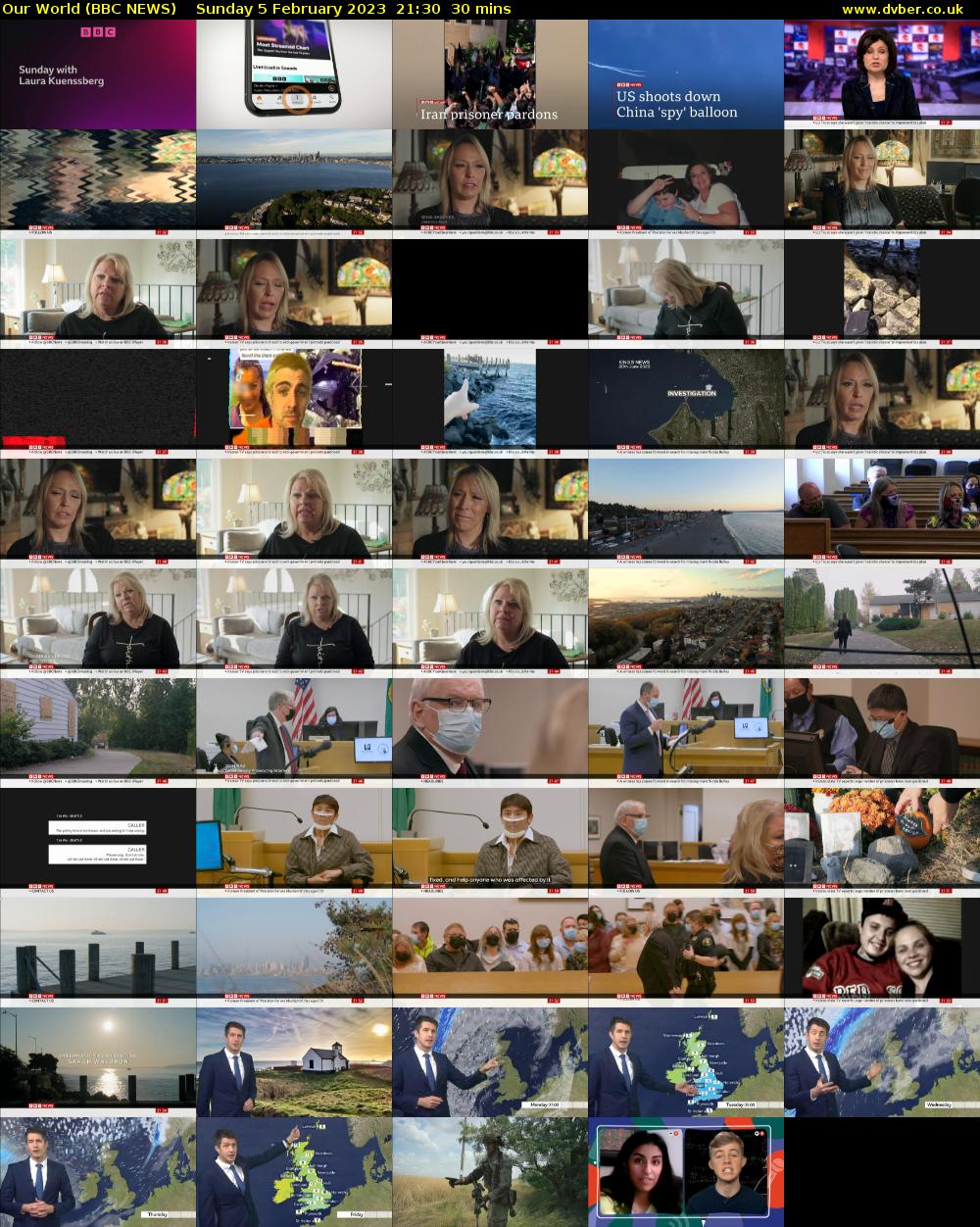 Our World (BBC NEWS) Sunday 5 February 2023 21:30 - 22:00