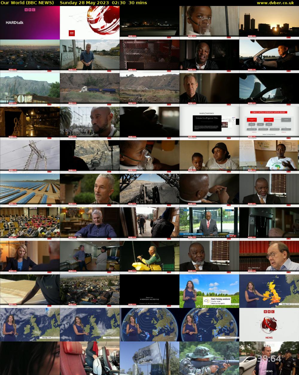 Our World (BBC NEWS) Sunday 28 May 2023 02:30 - 03:00