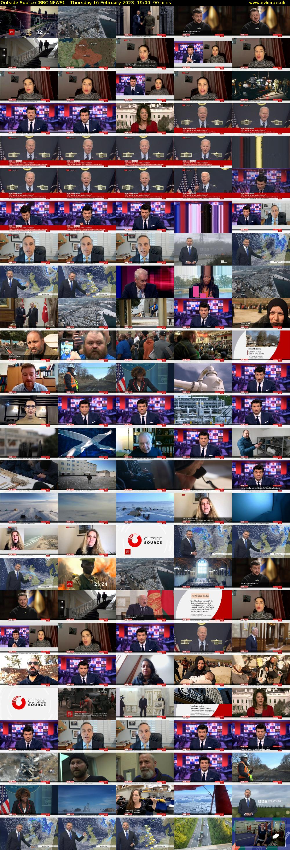 Outside Source (BBC NEWS) Thursday 16 February 2023 19:00 - 20:30