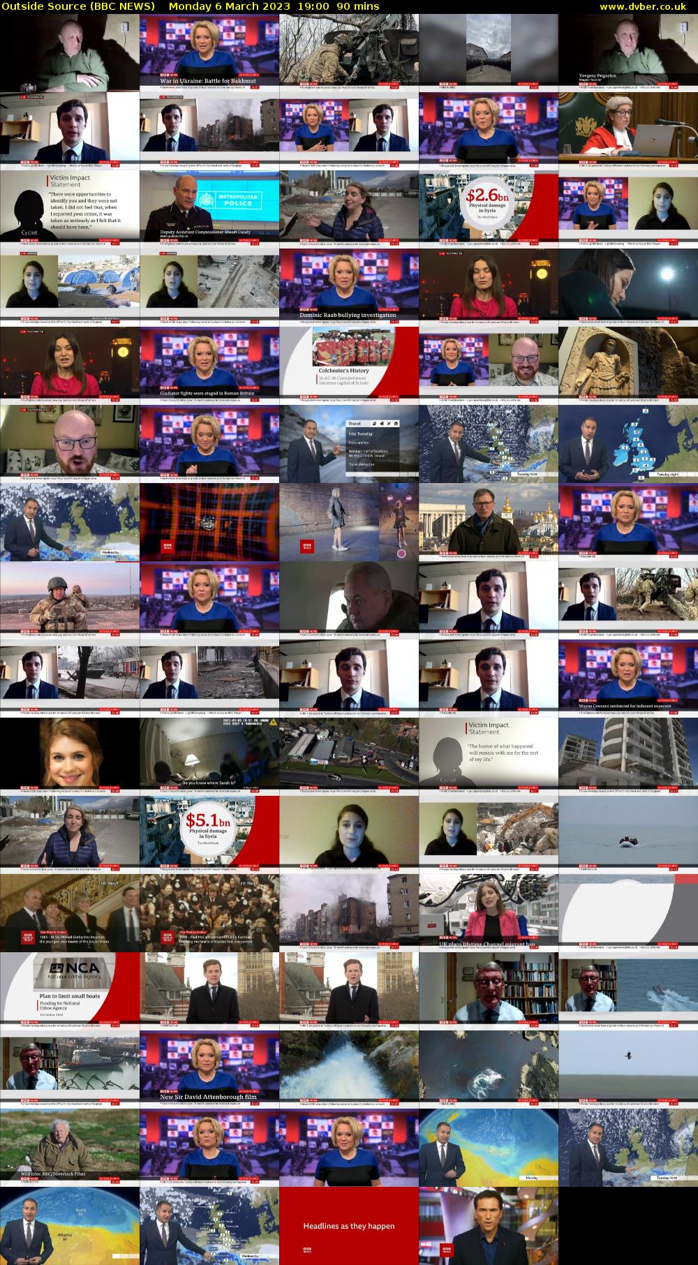 Outside Source (BBC NEWS) Monday 6 March 2023 19:00 - 20:30