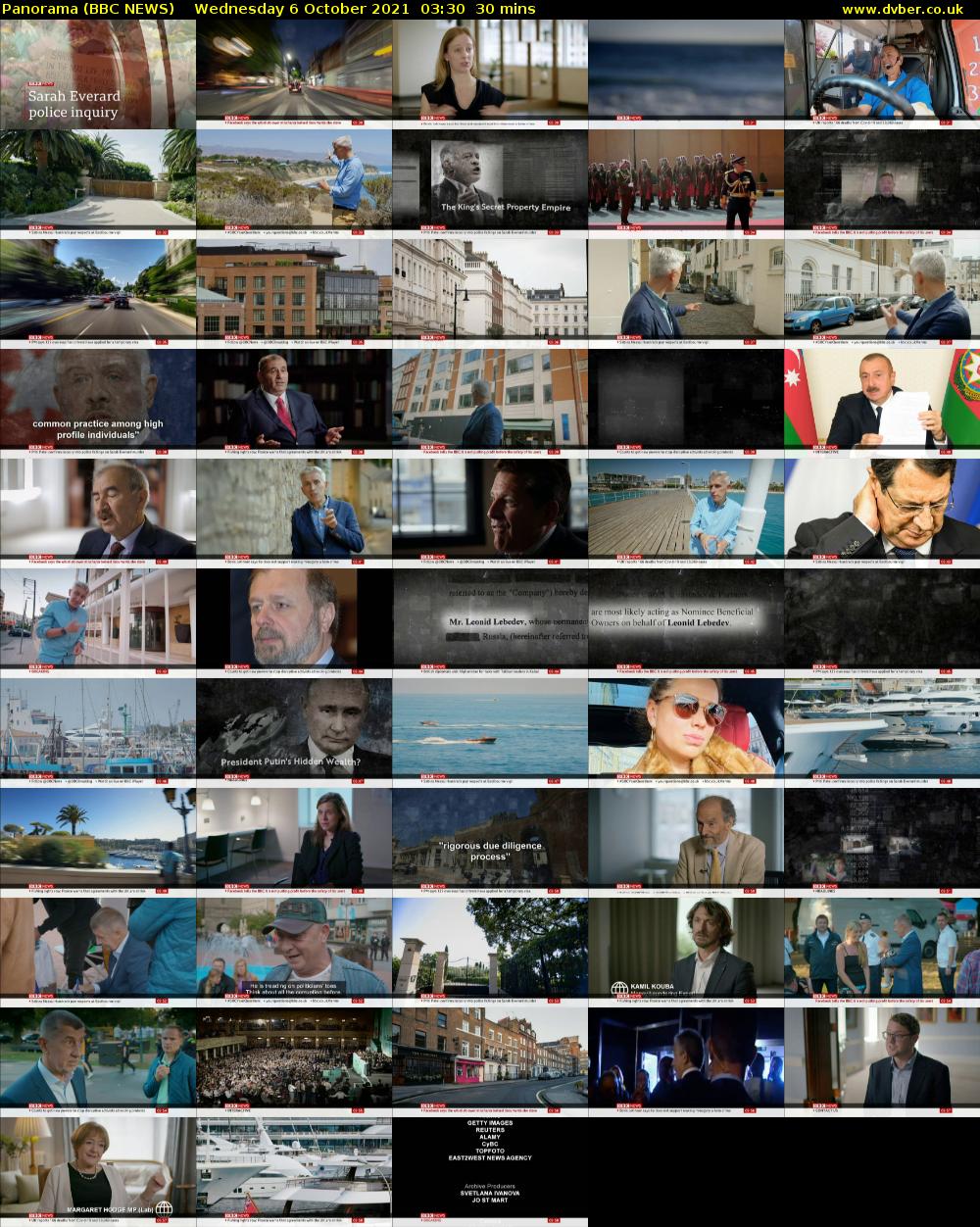 Panorama (BBC NEWS) Wednesday 6 October 2021 03:30 - 04:00
