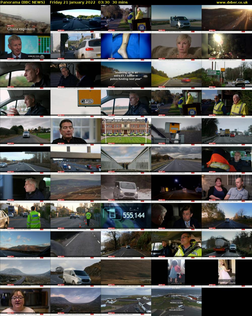 Panorama (BBC NEWS) Friday 21 January 2022 03:30 - 04:00
