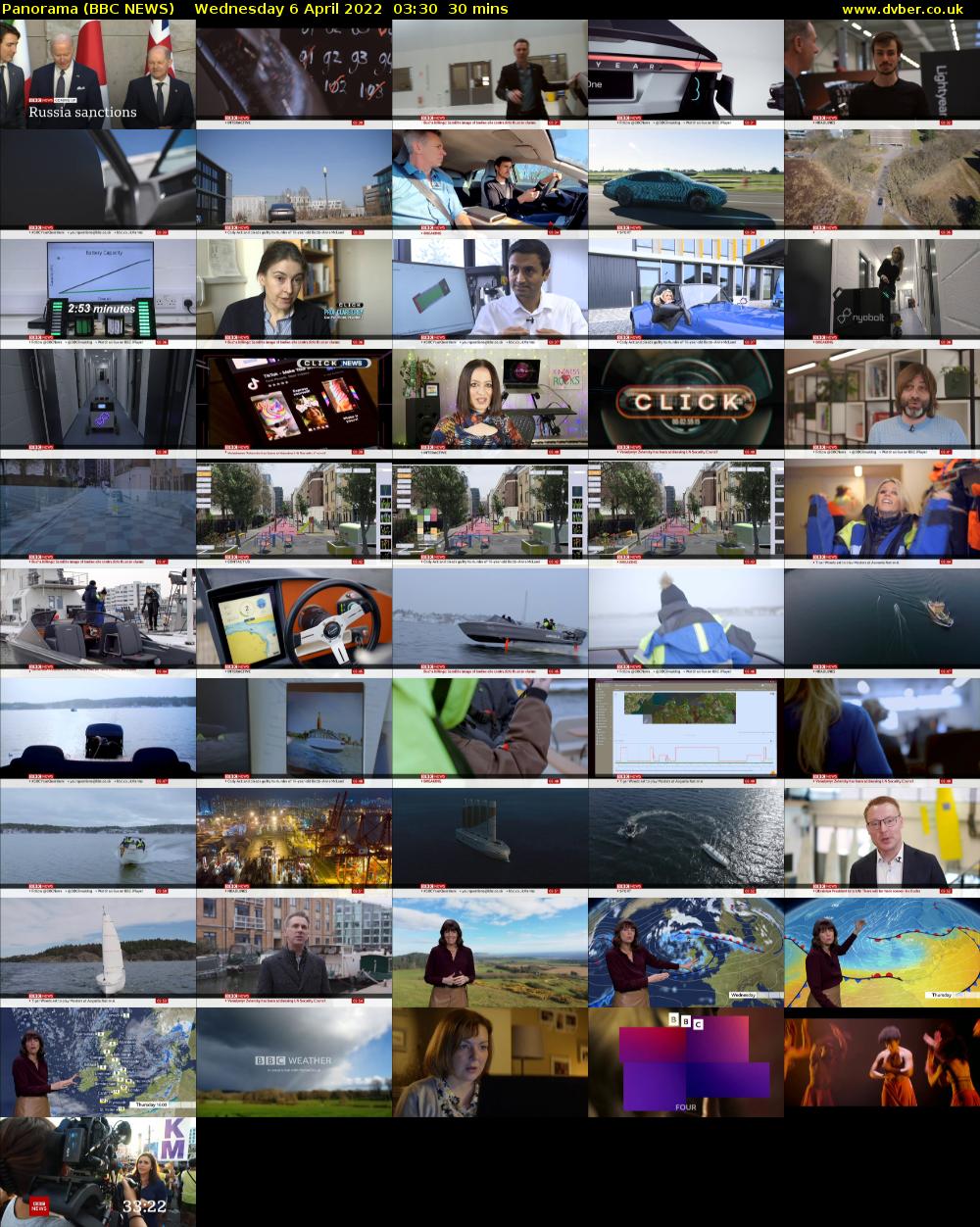 Panorama (BBC NEWS) Wednesday 6 April 2022 03:30 - 04:00