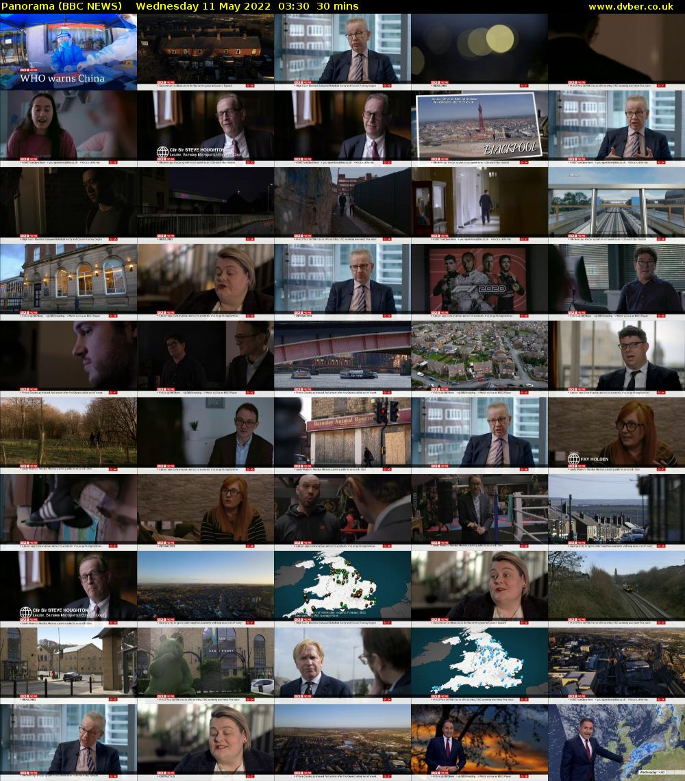 Panorama (BBC NEWS) Wednesday 11 May 2022 03:30 - 04:00