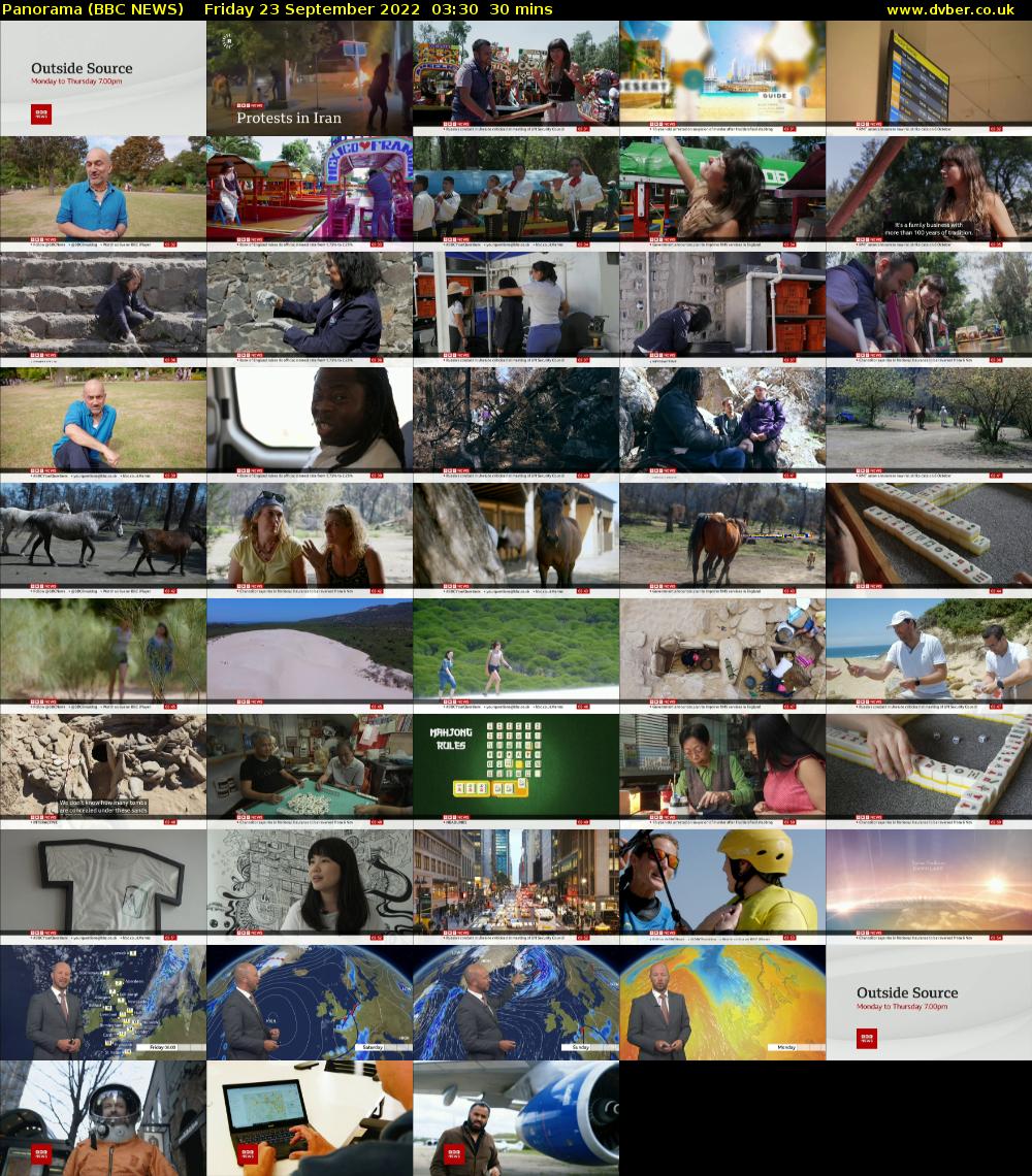 Panorama (BBC NEWS) Friday 23 September 2022 03:30 - 04:00