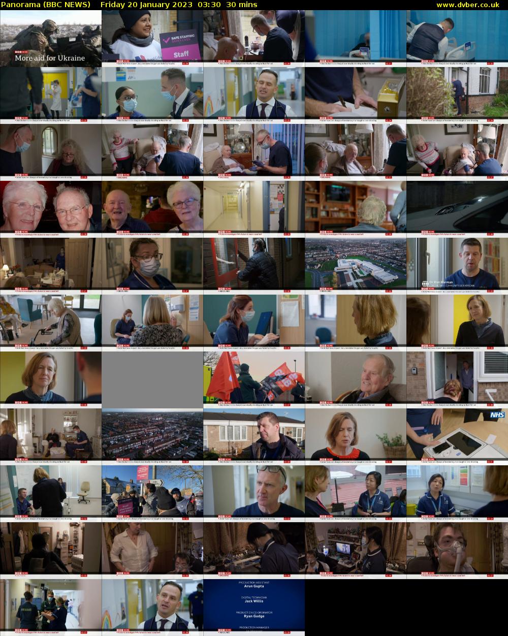Panorama (BBC NEWS) Friday 20 January 2023 03:30 - 04:00