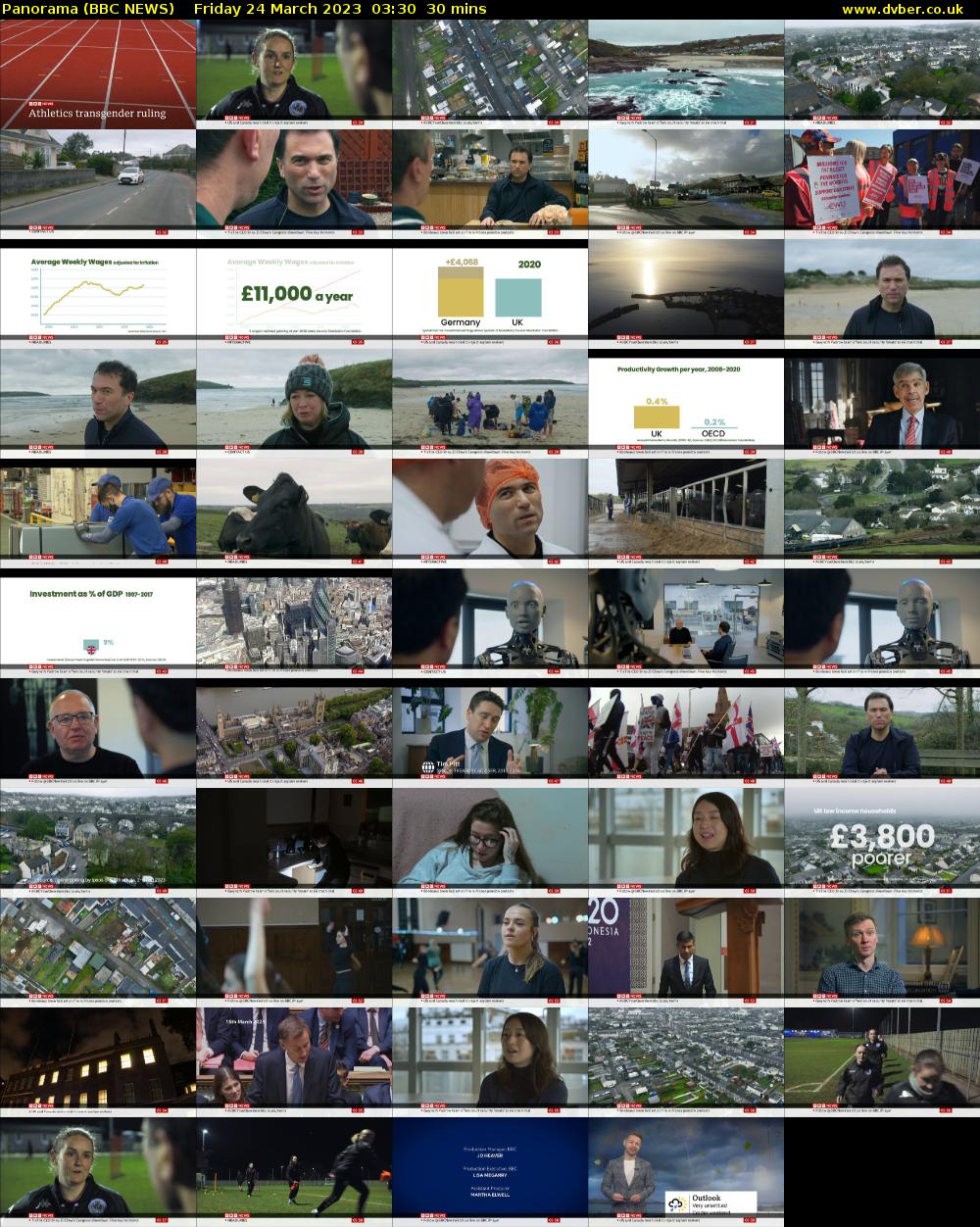 Panorama (BBC NEWS) Friday 24 March 2023 03:30 - 04:00